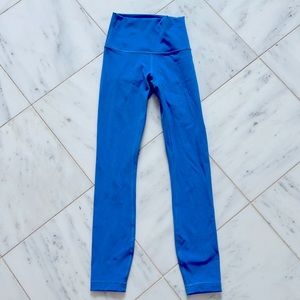 Cobalt blue lululemon leggings